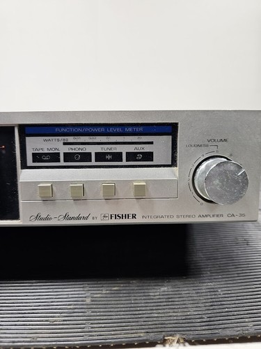 Fisher Studio-Standard Integrato Stereo Amp - Usato, Funzionante - Foto 4 di 5