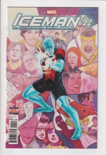 ICEMAN #1-11 NM 2017 Grace Vitti Marvel comics sold SEPARATELY you PICK - Picture 9 of 25