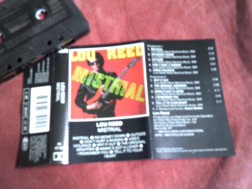 CASSETTE: LOU REED Mistrial 1980s POP Rock - Picture 2 of 2