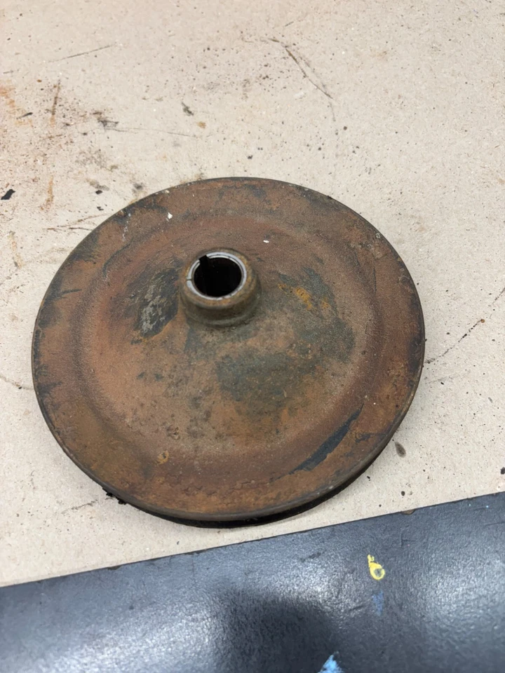 1964 1967 65 Oldsmobile Cutlass 330 350 POWER STEERING PUMP BOLT ON PULLY PULLEY - Image 2 of 4