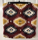 2 IKEA FRANCINE Geometric Aztec Southwest Wool Blend Pillow Covers 18”x 18”