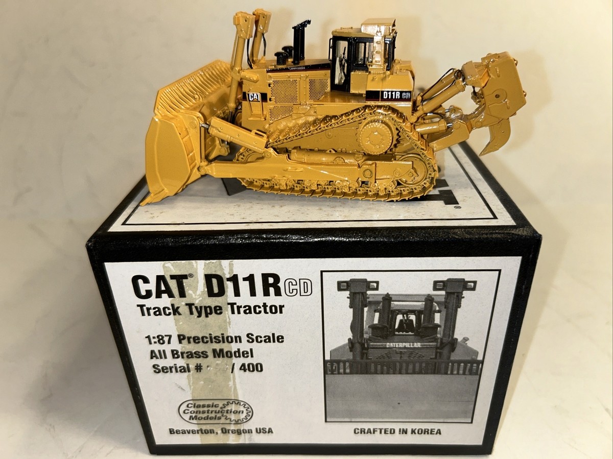 Cat D11R Track-Type Tractor 　箱なし Norscot 55062 Cat D11r Tractor 75th Anniversary Gold Diecast