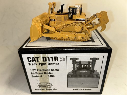 Caterpillar Cat D11R CD Carry Dozer Brass Classic Construction Models CCM - Picture 6 of 7