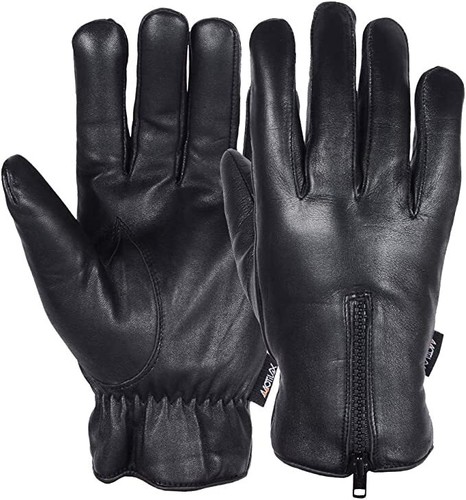 Para Hombres Cálido Invierno Guantes de Vestir Motocicleta Conducción Clima Frío Térmico - Imagen 15 de 22