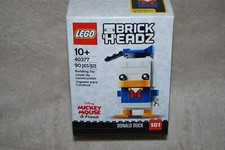 LEGO New 40377 BRICKHEADZ Donald Duck New in Factory Sealed Box NISB