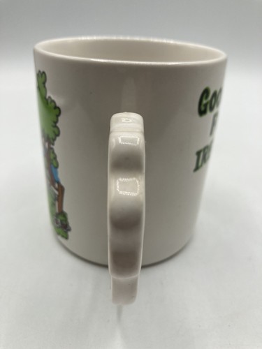 Vintage Irish Coffee Mug Shamrock Handle Good Luck From Ireland Travel Souvenir. - Picture 5 of 11