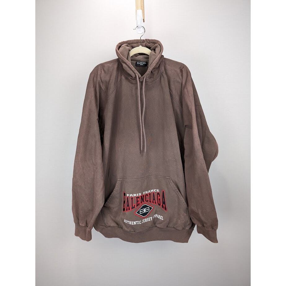 BALENCIAGA パーカー ブラウン Balenciaga Oversize Hoodie in Brown BNWT 2 | eBay