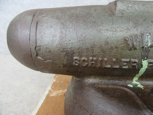 Vintage Wilton Schiller Bullet Bench Machinist Vise Tool 4" Jaws w Swivel Base - Picture 24 of 24