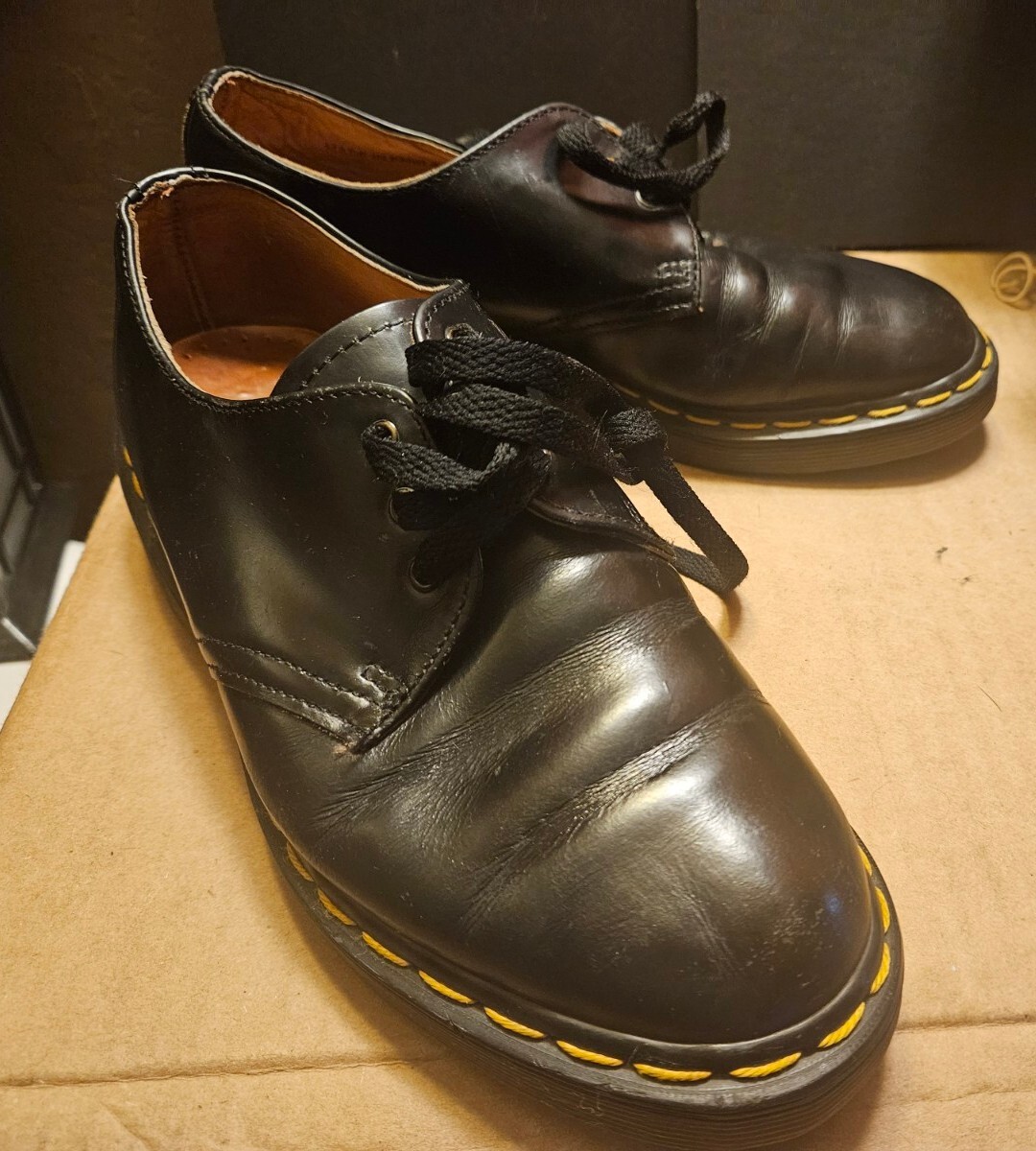 90s Dr.Martens レザーシューズ made in England Dr. Martens Skechers made in England Vintage 90s Black