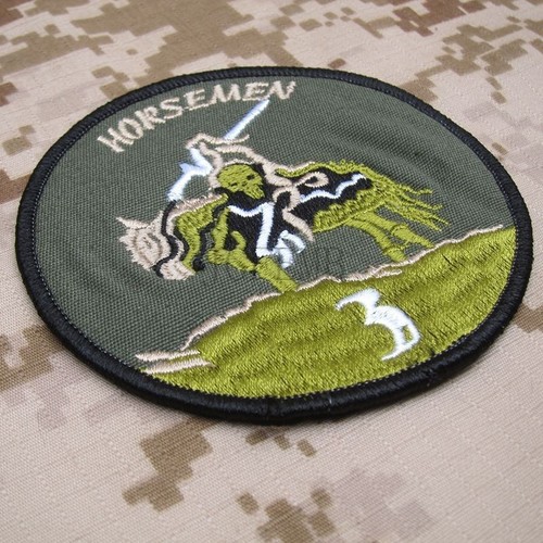 DEVGRU NSWDG SEAL TEAM 3A HORSEMEN Tactics Morale Embroidery Patch Badge - Picture 15 of 21