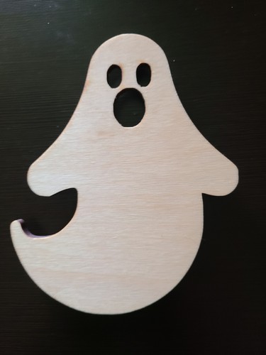 Hauntingly Smooth Ghost Low Glider Ouija Board Planchette with Rollers - Picture 2 of 6