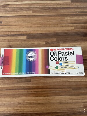 Sanford Oil Pastel Colors Full Spectrum of 25 #73374