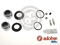 Autofren Seinsa D4852C Reparatursatz, Bremssattel Hinterachse FÜR Alfa Romeo AUD