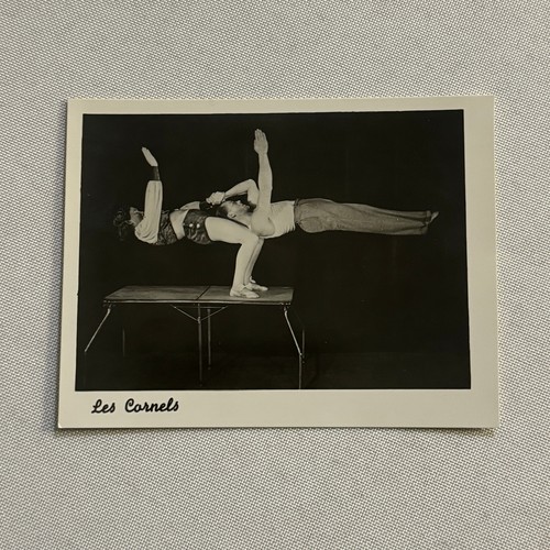Vintage Zirkus Akrobat Darsteller Foto Photograph Lot 4x Les Cornels Holland - Bild 3 von 13