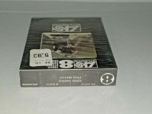 EDDIE HARRIS FREE SPEECH 8-TRACK STEREO TAPE CARTRIDGE. BRAND NEW! - Picture 3 of 6