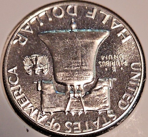 1962 Franklin Half Dollar - Gem Proof (einige Kamee) - Bild 3 von 4