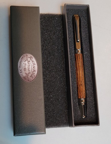 Rothschild Artisan Gelstift Holz & Chrom Magnetkappe mit Box