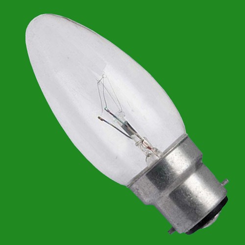 25x Clear Candle Dimmable Standard Light Bulbs 25W 40W 60W BC ES SBC SES Lamps - Picture 2 of 9