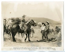Robin Hood of Moneterey 8"x10" Black and White Promo Still The Cisco Kid G