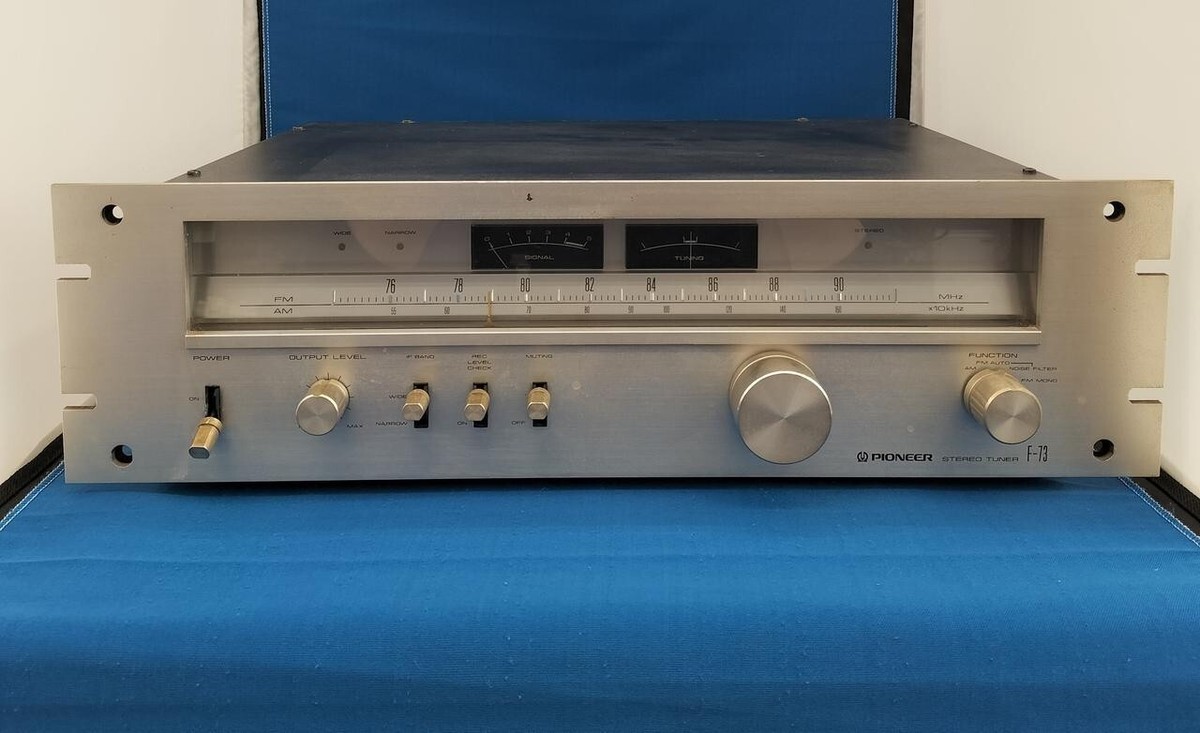 ジャンク品　pioneer AM/FM ステレオチューナー F-73 ジャンク品 Pioneer パイオニア F-73 ステレオチューナー AM FM