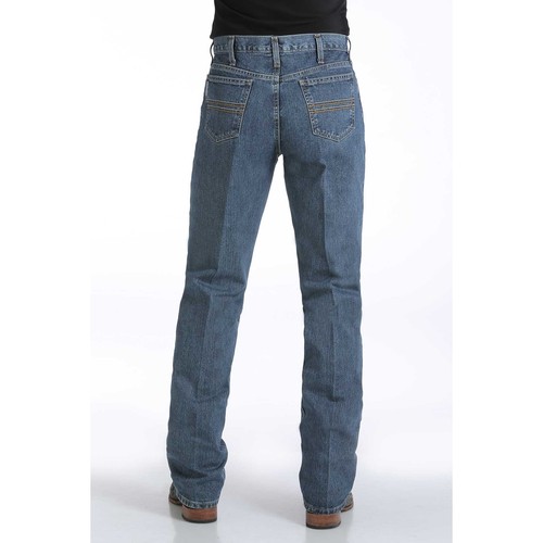Cinch Men's Slim Fit Silver Label Medium Stonewash Jeans MB98034001 - Picture 3 of 3