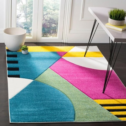 Hand-Tufted Multicolor Rug Area Rug For Living House Bedroom Kids Room - Picture 3 of 4