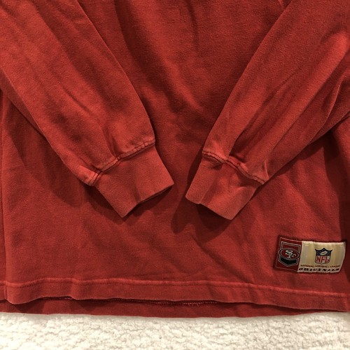 Vintage NFL Originals San Francisco 49ers 1946 Sweatshirt Mens Xtra Large Red - Picture 6 of 15