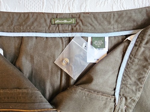 Eddie Bauer Pr 2 Long Skirts Denim Khaki Green Y2K NWOT Size 14 Cotton - Picture 13 of 18