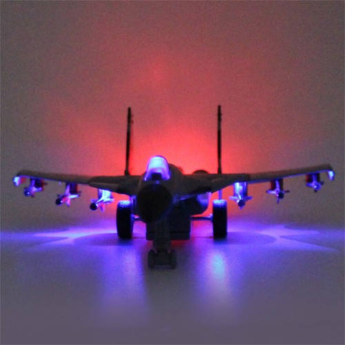 1/100 Scale Alloy Fighter F-22 Aircraft F22 Raptor Model Toys Sound Light b - Picture 9 of 10
