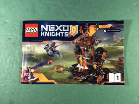 Lego | 70316 Nexo Knights Manuals ONLY | General Magmar's Siege Machine of Doom