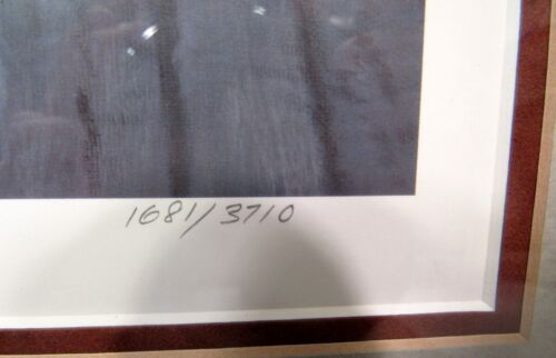 JESSE BARNES EDIZIONE LIMITATA STAMPA "AUGURIO DI NATALE" 1081/3710 SIGNE (EZS001191) - Foto 4 di 7
