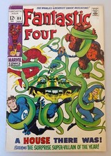 FANTASTIC FOUR #88, SILVER AGE, GD-VG, MARVEL COMICS, 1969