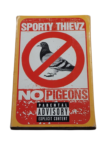 SPORTY THIEVEZ - NO PIGEONS (1999) CASSETTE SINGLE w/REMIX RUFFHOUSE RAP (RARE!) - Picture 2 of 7