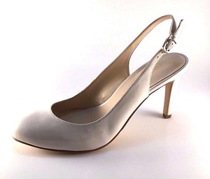 off white slingback pumps