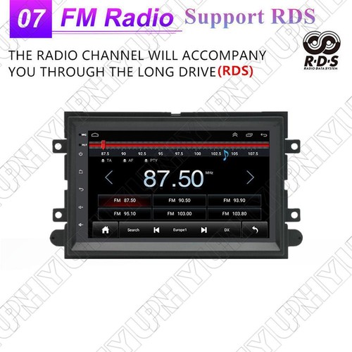 For 2005 2006-2009 Ford Mustang 7'' For Android 14 Carplay Car Stereo Radio GPS - Picture 17 of 24