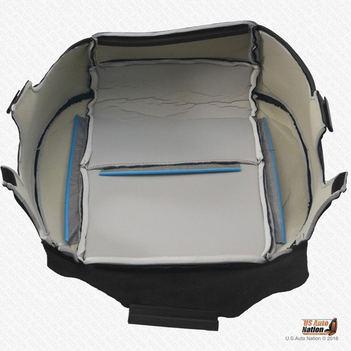 Front Cloth Seat Covers 2009 2010 2011 2012 2013 2014 GMC Sierra "EBONY BLACK" - Bild 31 von 64