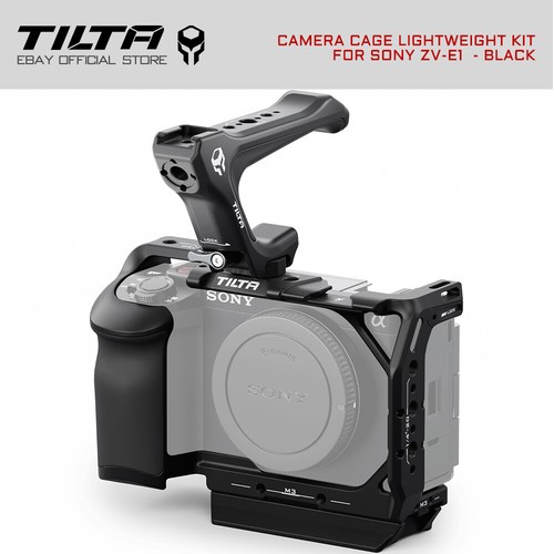 Tilta Camera Cage Kit/Cooling System/HDMI Cable Clamp /Baseplate Für Sony ZV-E1 - Picture 30 of 38