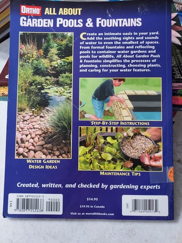 Ortho's All About Garden Pools and Fountains 2e Fowler & Beyers (2006,TPK) BL2F - Imagen 3 de 8