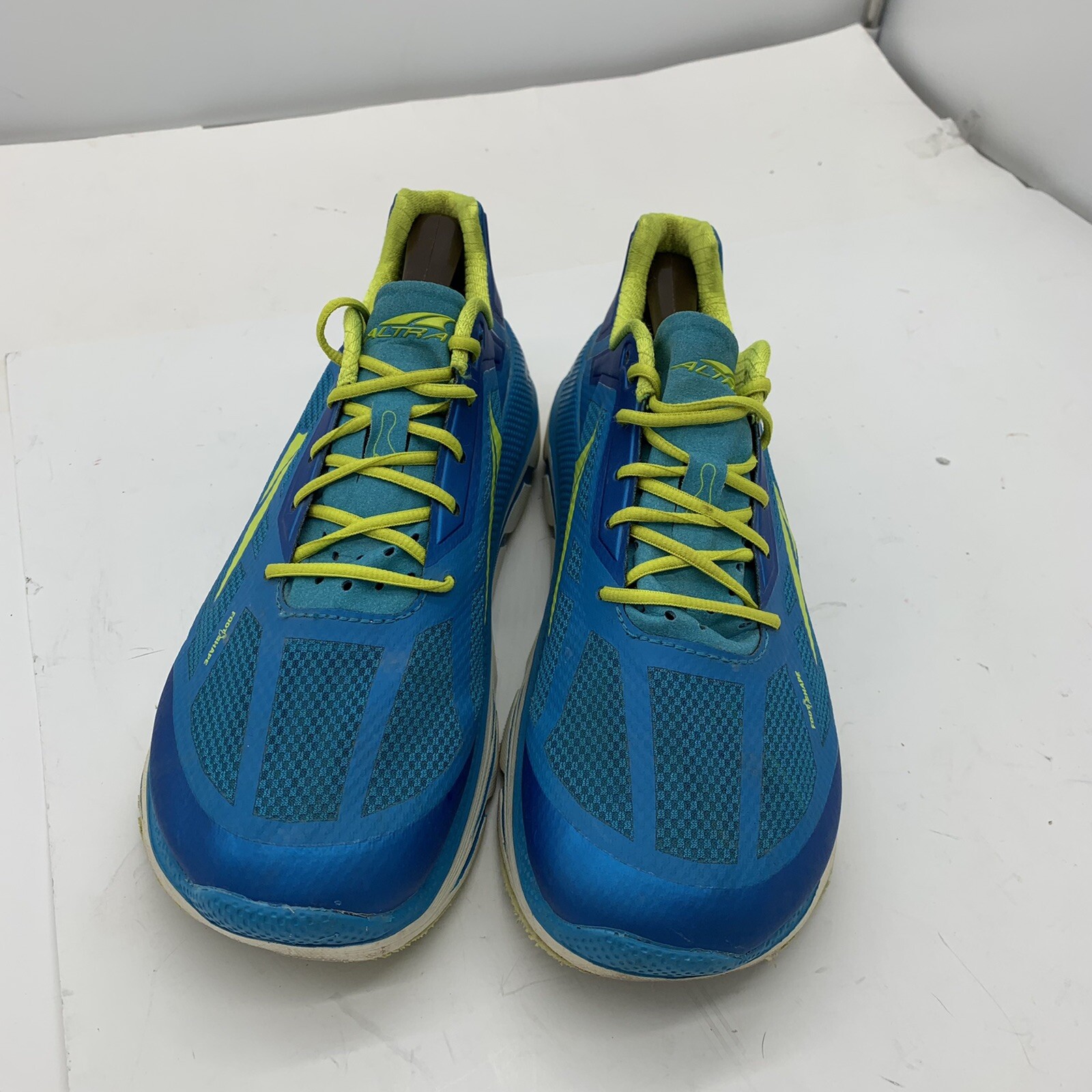 Altra Duo Running Shoes Womens Size 8 Blue Green Lace Road Sneakers