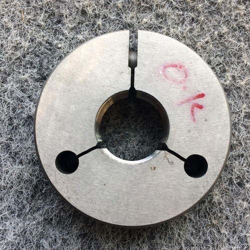 GSG 1.200-20 UNS-3A ~ Thread Ring Gage ~ NotGo ~ 1.164 INSPECTION CHECK - Picture 3 of 4