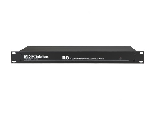 MIDI Solutions R8 8-Output Relay Array MIDI UTILITY - NEW - PERFECT CIRCUIT - Picture 2 of 3