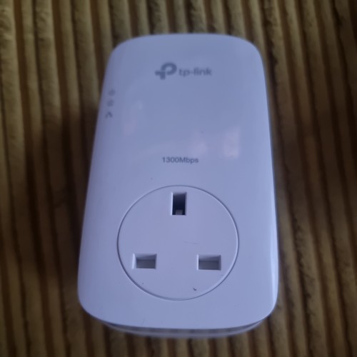 1 x TP-Link TL-PA8010P (Single Unit) 1300AV Replacement Add-On Powerline Adapter