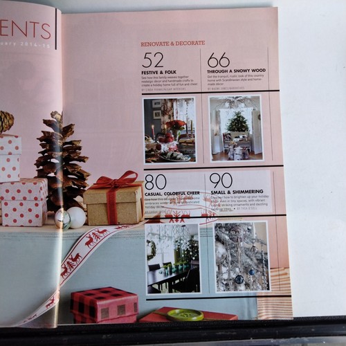 Cottages & Bungalows Volume Eight Number Six December January 2014-2015 Holiday - Picture 5 of 6