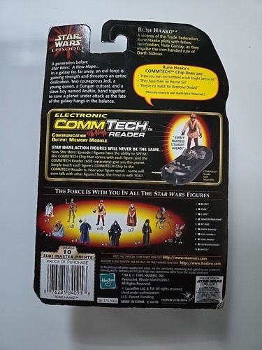 Hasbro Star Wars Episode I - Rune Haako Action Figure - Picture 2 of 2