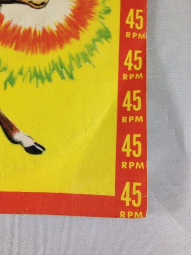 Rudolph The Red-Nosed Reindeer Vintage Golden Records 7" Record 45 Mitch Miller - Picture 4 of 8