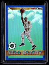 2019 NBA Hoops Premium Stock Victor Oladipo Blue Prizm Zero Gravity #14 Pacers