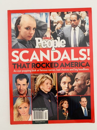 People Scandals That Rocked America 2010 Magazine - Picture 1 of 7