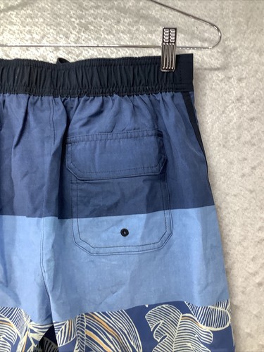 Abercrombie & Fitch Blue Tropical Boys Swim Trunks Size 13/14 - Picture 5 of 6