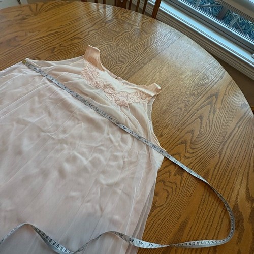 Gossard Artemis Vintage 50’s Babydoll Nightgown/Robe Pegnoir Set Nightie Chiffon - Picture 13 of 16