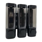 3 Wall Mounted Shampoo, Conditioner Dispenser, Body Wash Shower Dispenser 300ml